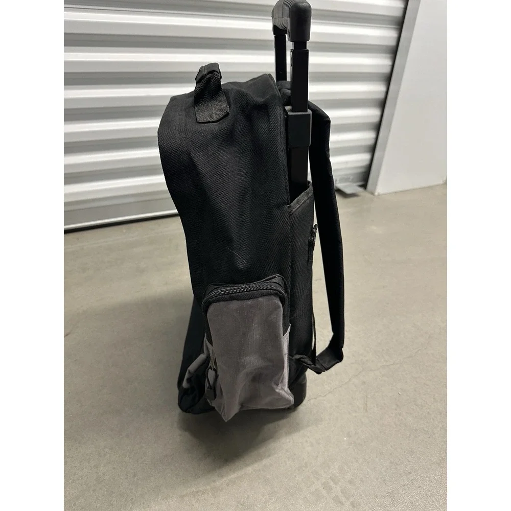 Vintage Dale Earnhardt Sr #3 NASCAR Rolling Backpack Wheeled Bag Intimidator